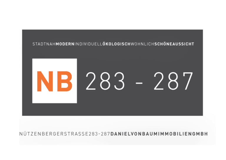 Logo Neubauprojekte Nützenbergerstraße Daniel von Baum Immobilien GmbH