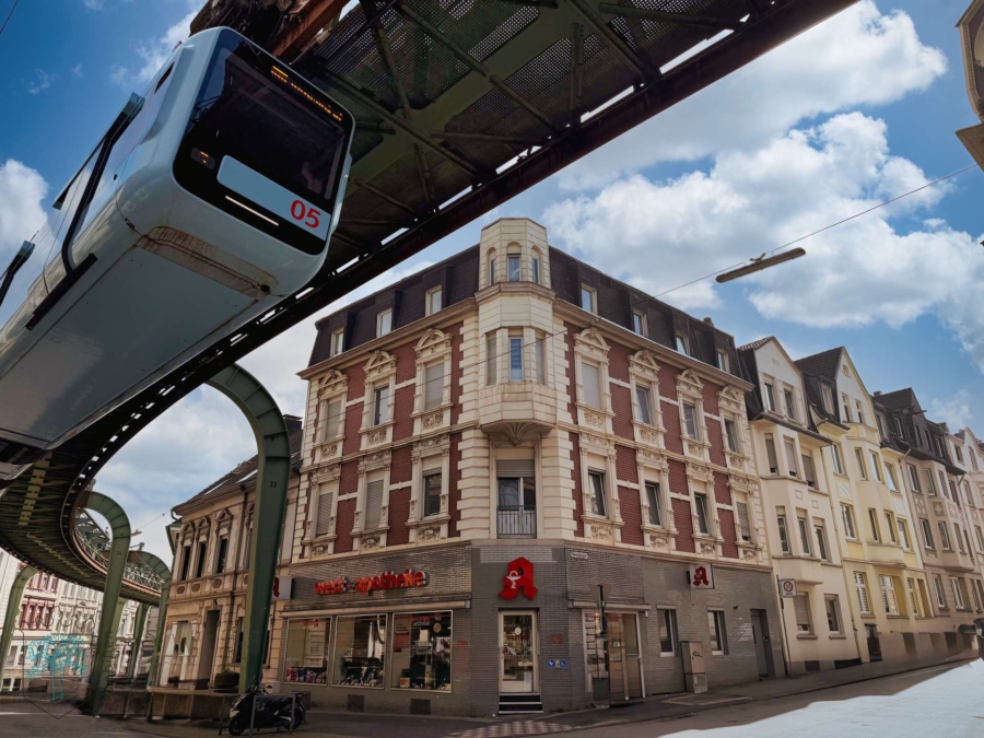 ***Renditeobjekt mit steuerlichem Hebel, 42329 Wuppertal, Wohn-/Geschäftshaus